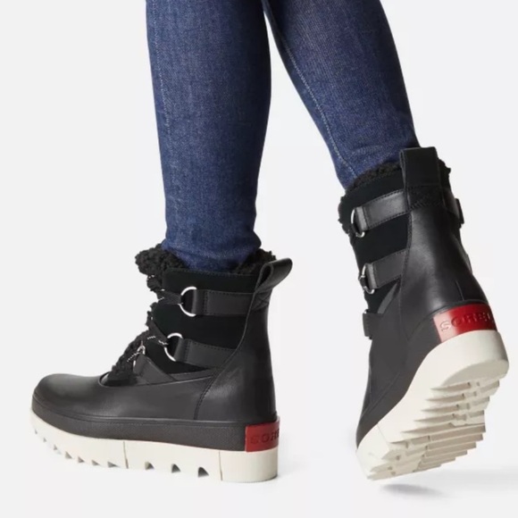 Sorel Joan of Arctic Next Lite Shearling Winter Boots Size 11 - Picture 3 of 10